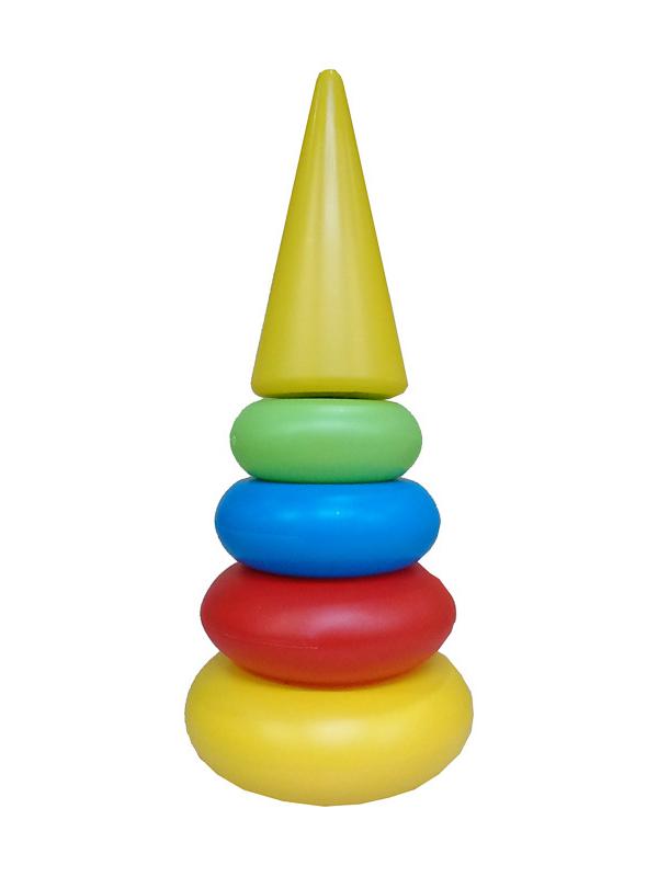 Выдувка. Пирамидка Гигант 35 см (5 деталей)