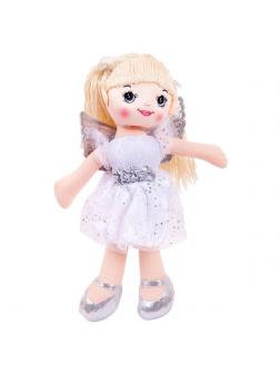 Кукла Мягкое сердце, мягконабивная, балерина, 30 см, цвет белый / ABtoys