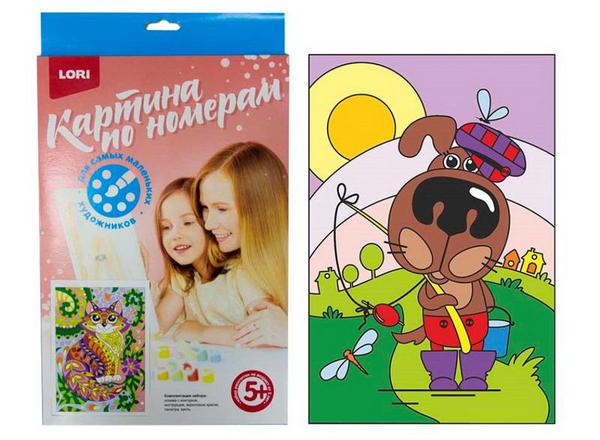 Картина по номерам для малышей &