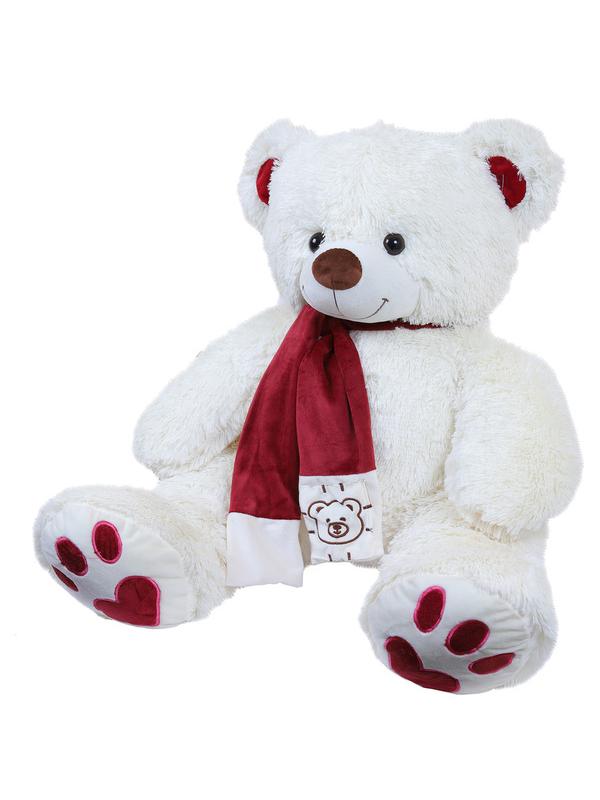 Мягкая игрушка Медведь плюшевый бежевый 60 см