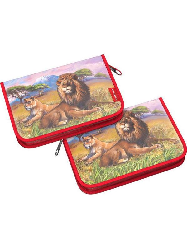 Пенал-книжка ErichKrause 135x205x30мм Leos без наполнения