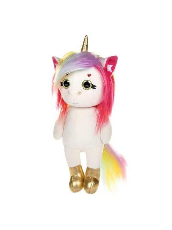 Мягкая игрушка Maxitoys Maxi Eyes Единорог Мэг 22 см