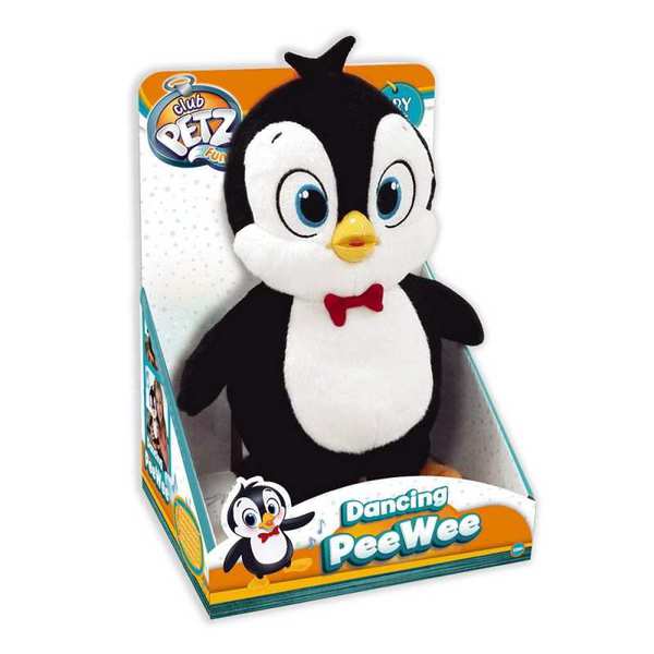 Игрушка интерактивная IMC Toys Club Petz Funny Пингвин Peewee интерактивный , со звуковыми эффектами, танцует если нажать на крыло