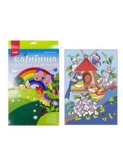 Набор для творчества LORI Картина по номерам для малышей &