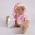 Мягкая игрушка Drema BabyDou Мишка розовый с белым и розовым шумом