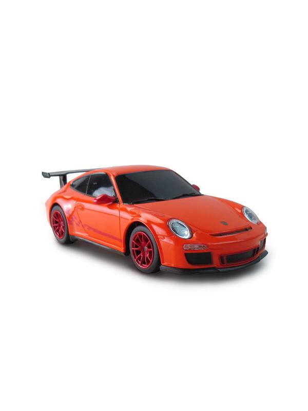 Машинка на радиоуправлении RASTAR Porsche GT3 RS, 18см, цвет оранжевый 40MHZ, 1:24