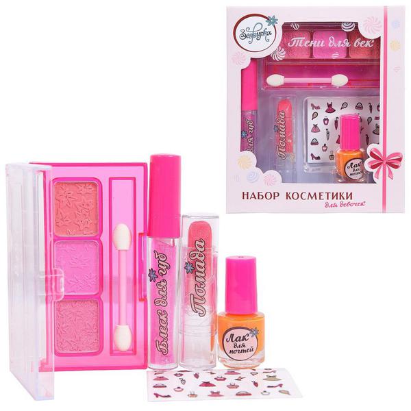 Набор косметики для девочек Зефирка &