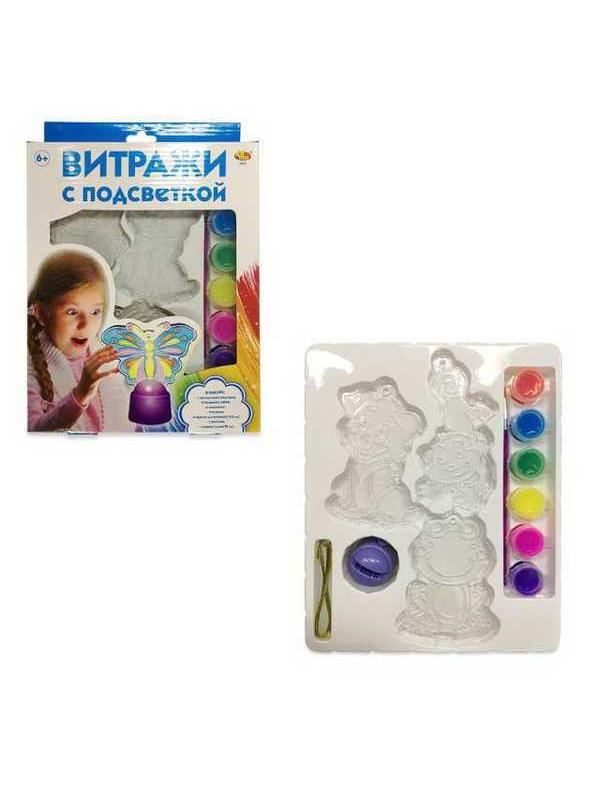 Витражи с подстветкой, 2 вида в ассортименте