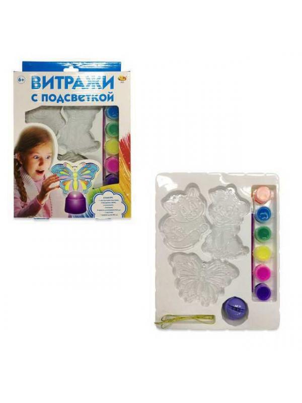 Витражи с подстветкой, 2 вида в ассортименте