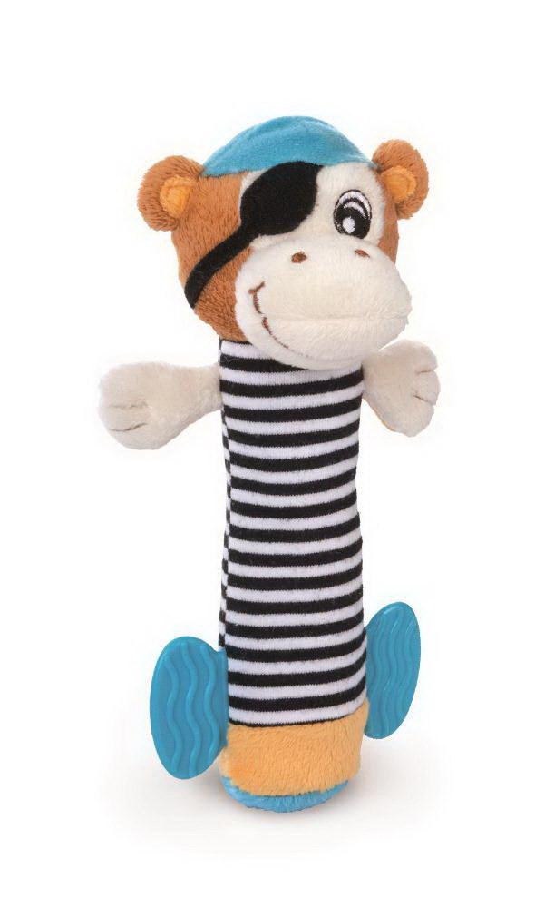 Игрушка-пищалка Canpol Babies Pirates Обезьянка-мальчик