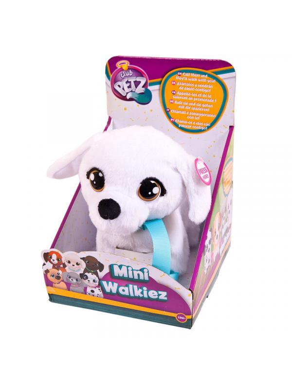 Игрушка интерактивная IMC Toys Club Petz Щенок Mini Walkiez Bichon интерактивный, ходячий, со звуковыми эффектами