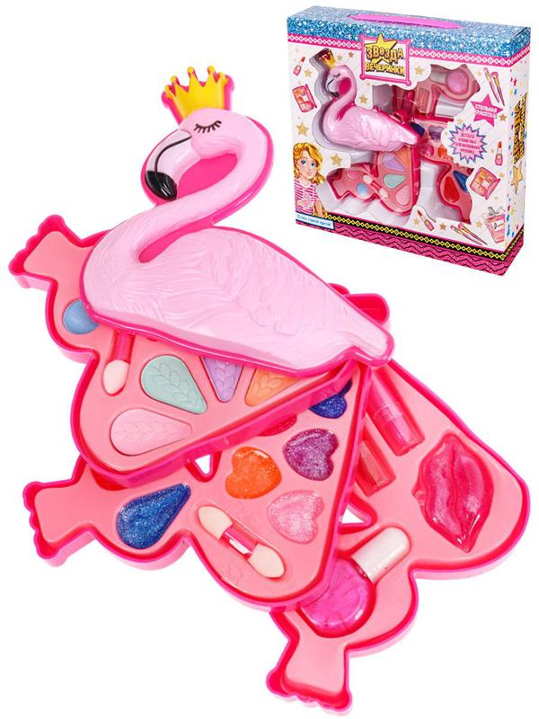 Набор косметики для девочек Рыжий кот Звезда вечеринки Фламинго  2