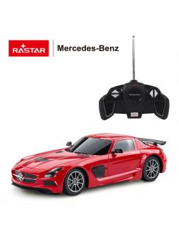 Машинка на радиоуправлении RASTAR Mercedes-Benz SLS AMG цвет красный, 1:18