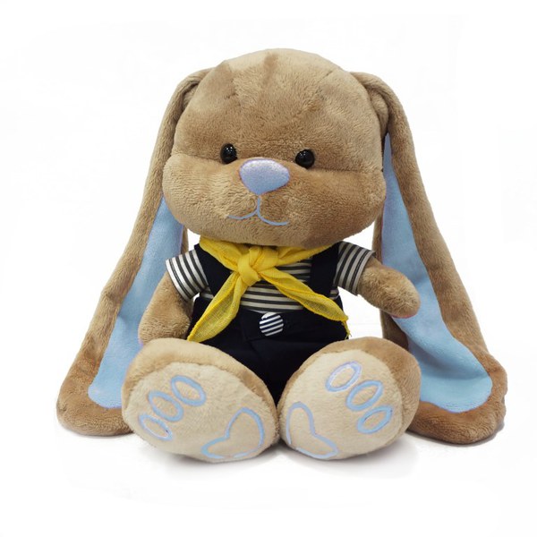Мягкая игрушка Maxitoys Jack&Lin Зайчик Жак В Морском Костюмчике, 25 см