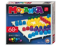 Мозаика d15 / 6 цветов / 60 шт