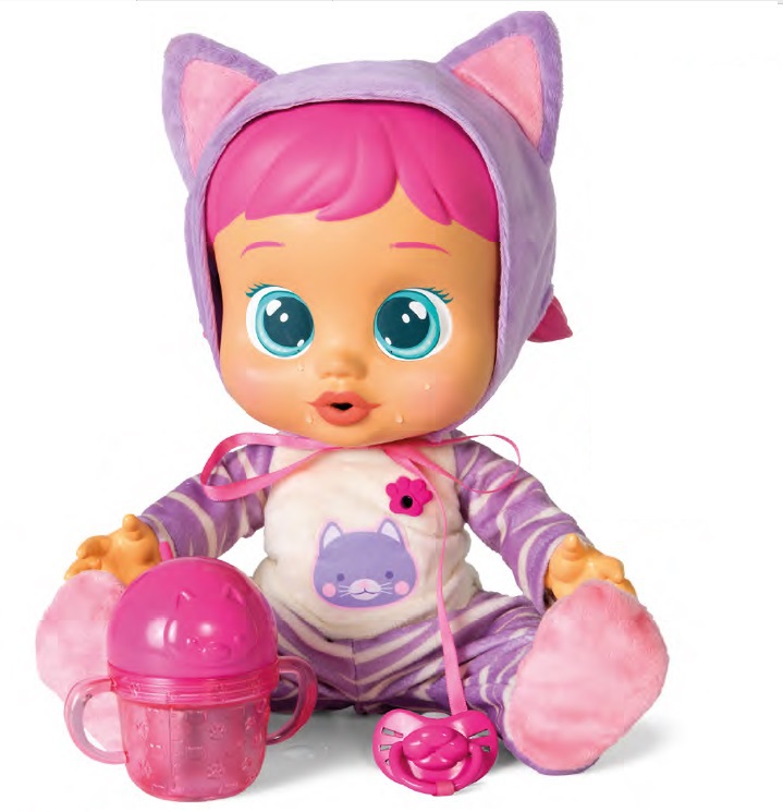 Кукла IMC Toys Cry Babies Плачущий младенец Katie, интерактивная, эл/мех, 31 см