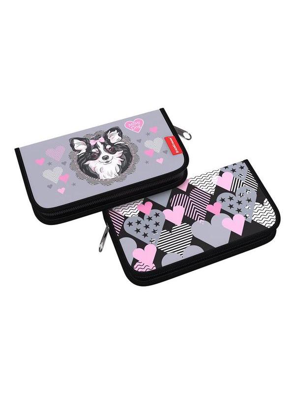 Пенал-книжка ErichKrause110x205x25мм Mimi Dog без наполнения