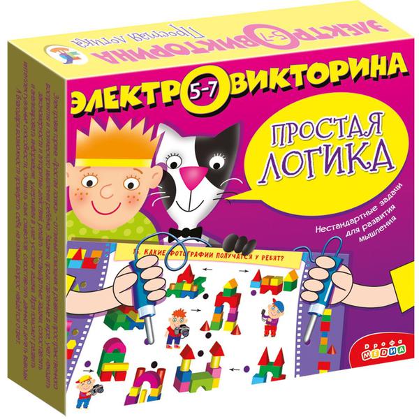 Настольная игра Дрофа-Медиа Электровикторина. Простая логика