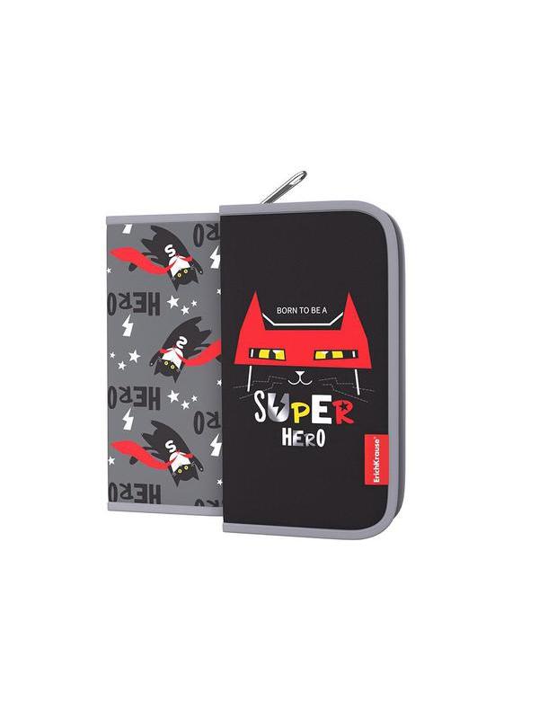 Пенал-книжка без наполнения ErichKrause 110x205x25мм Super Hero