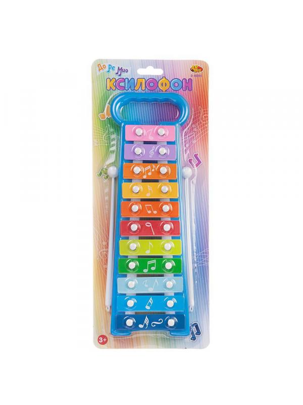 Ксилофон детский, 11 клавиш, на блистере 34,5x2x14