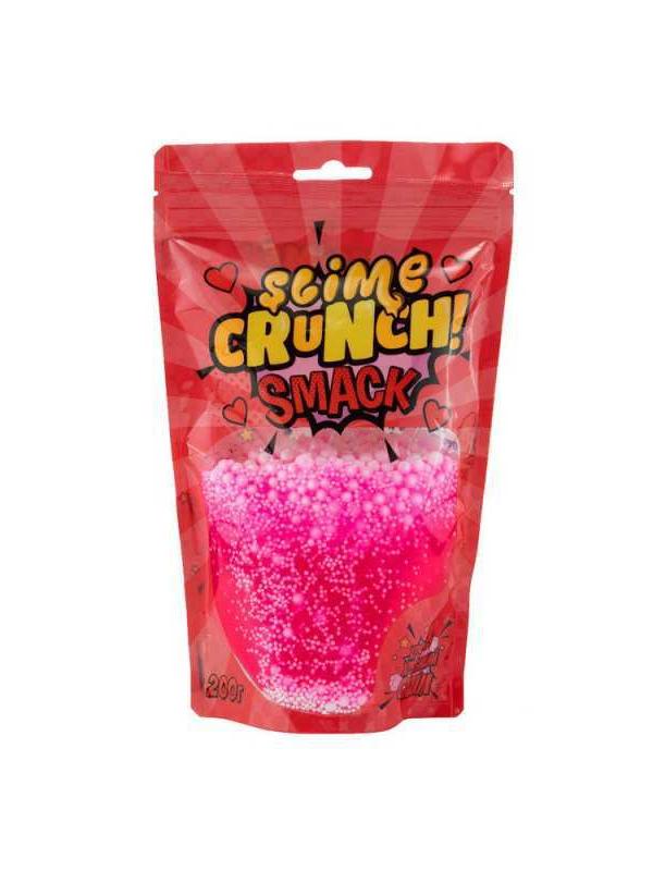Слайм Slime Crunch SMACK с ароматом земляники, 200 г