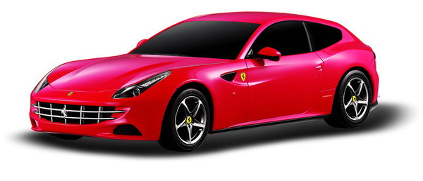 Машинка на радиоуправлении RASTAR Ferrari FF, цвет красный 27MHZ, 1:24