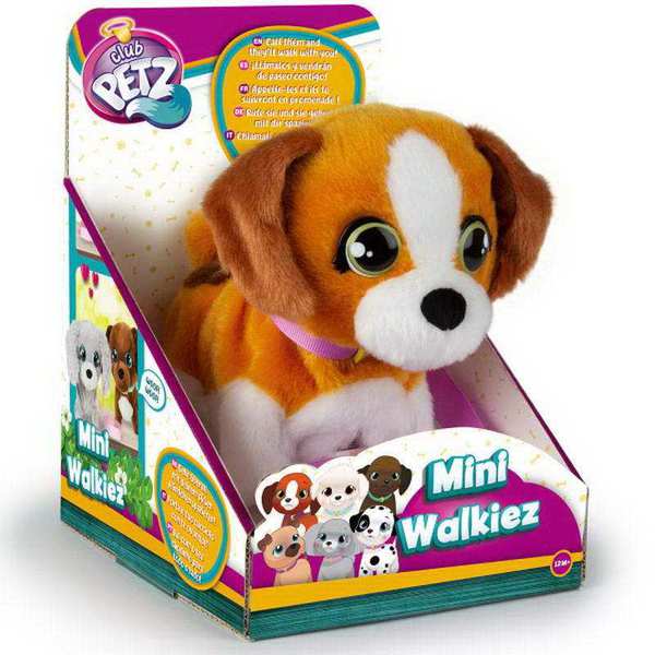 Игрушка интерактивная IMC Toys Club Petz Щенок Mini Walkiez Shepherd интерактивный, ходячий, со звуковыми эффектами