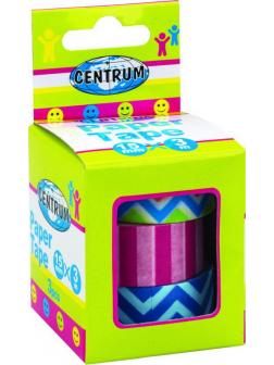 Скотч декоративный 15мм*3 метра, 3 шт., ассорти дизайн