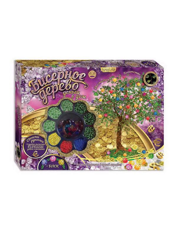 Набор для детского творчества Бисерное дерево &