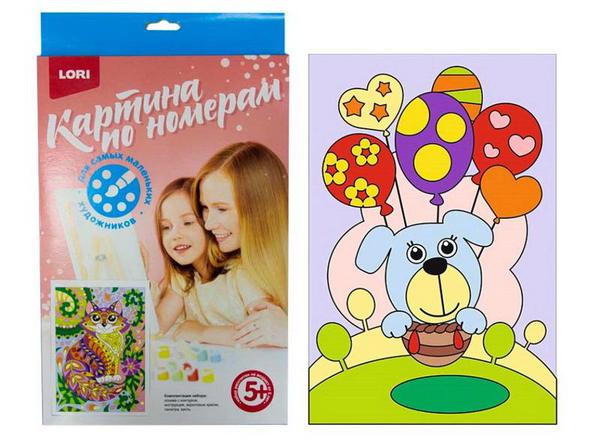 Картина по номерам для малышей &