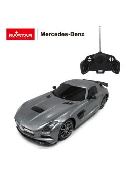 Машинка на радиоуправлении RASTAR Mercedes-Benz SLS AMG цвет серебряный, 1:18