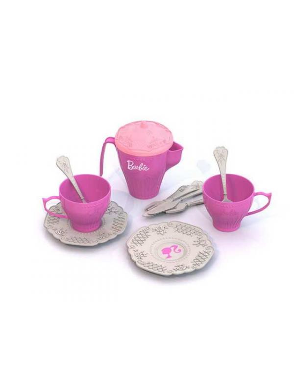 Barbie. Набор чайной посудки (12 предметов в сетке) 12х16х20 см.