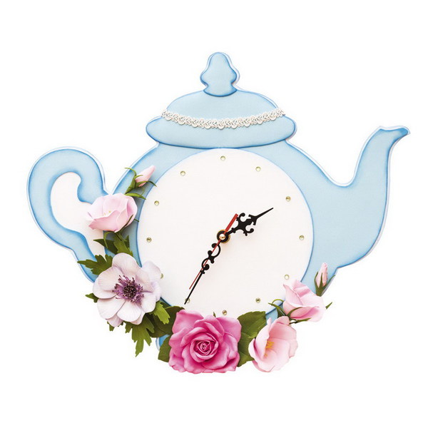 Часы из фоамирана &