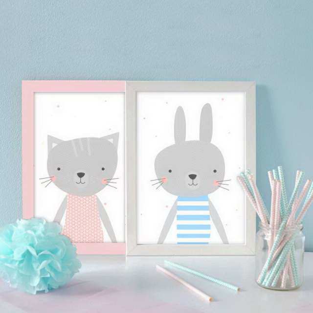 Интерьерный дизайнерский постер &