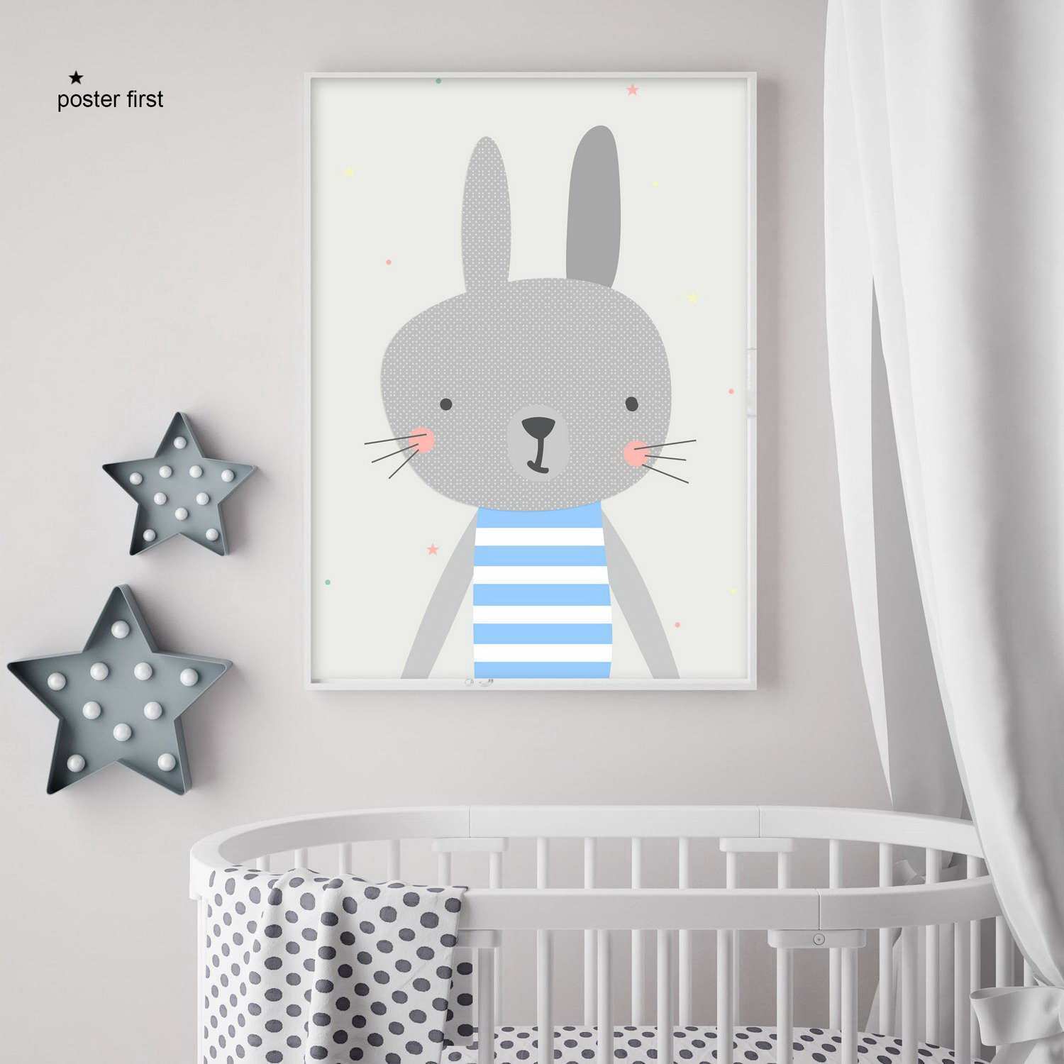 Интерьерный дизайнерский постер &