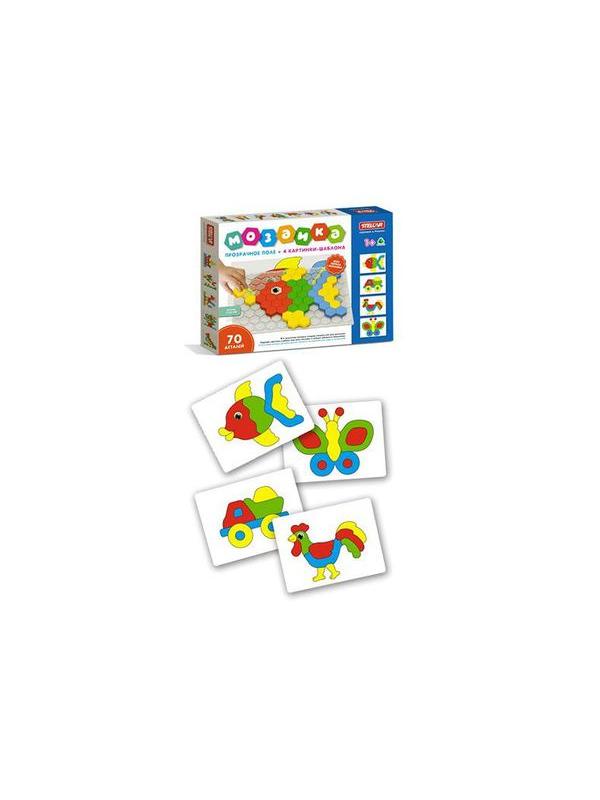 Мозаика (диаметр 40мм/70 деталей) с прозрачным полем