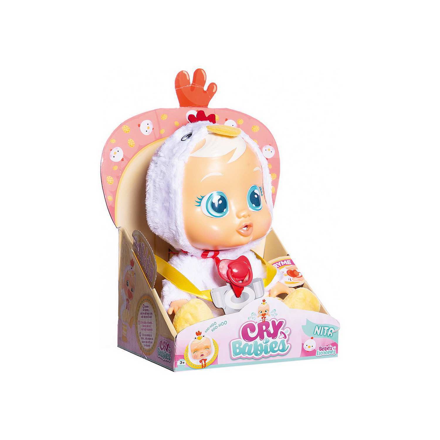 Кукла IMC Toys Cry Babies Плачущий младенец Nita, 31 см
