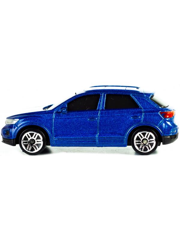 Машинка металлическая Uni-Fortune RMZ City 1:64 «Volkswagen T-Roc 2018» 344040S / Синий