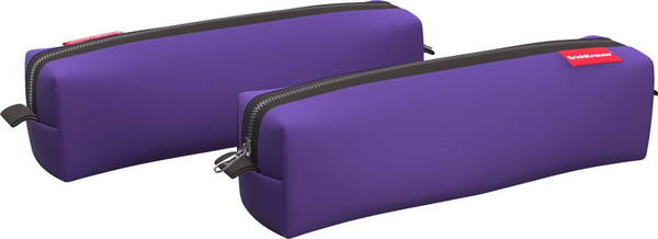 Пенал квадро mini ErichKrause 210x50x50мм Violet
