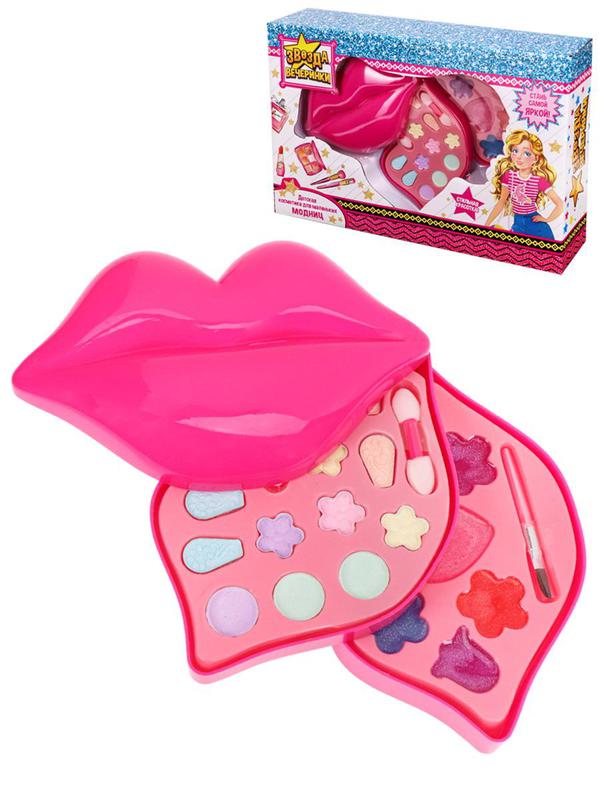 Набор косметики для девочек Рыжий кот Звезда вечеринки Губки