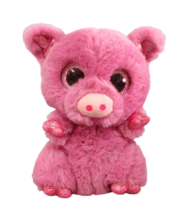 Свинка розовая,15 см игрушка мягкая