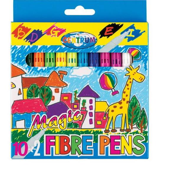 Фломастеры 12 цветов Magic, меняют цвет