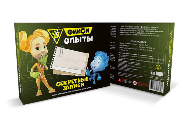 Набор для экспериментов. Фикси-опыты &