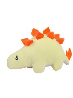 Мягкая игрушка ABtoys Dino Baby Динозаврик желтый, 18см