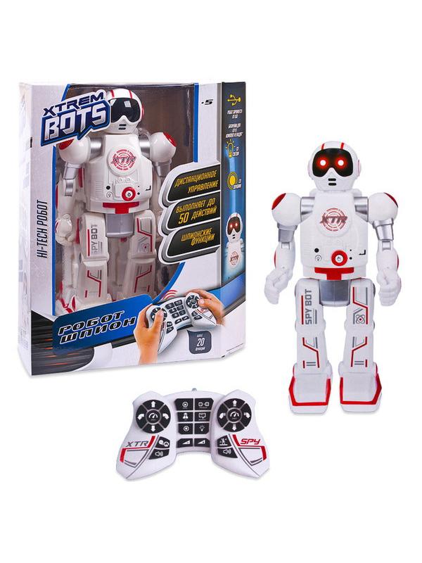Робот XTREM BOTS Шпион световые и звуковые эффекты 20 функций