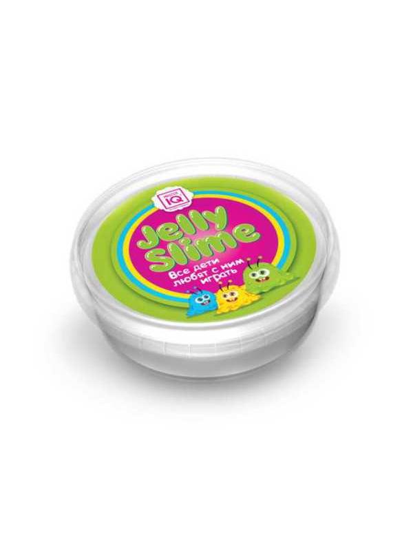 Слайм Master IQ Jelly Slime готовый прозрачный с блестками