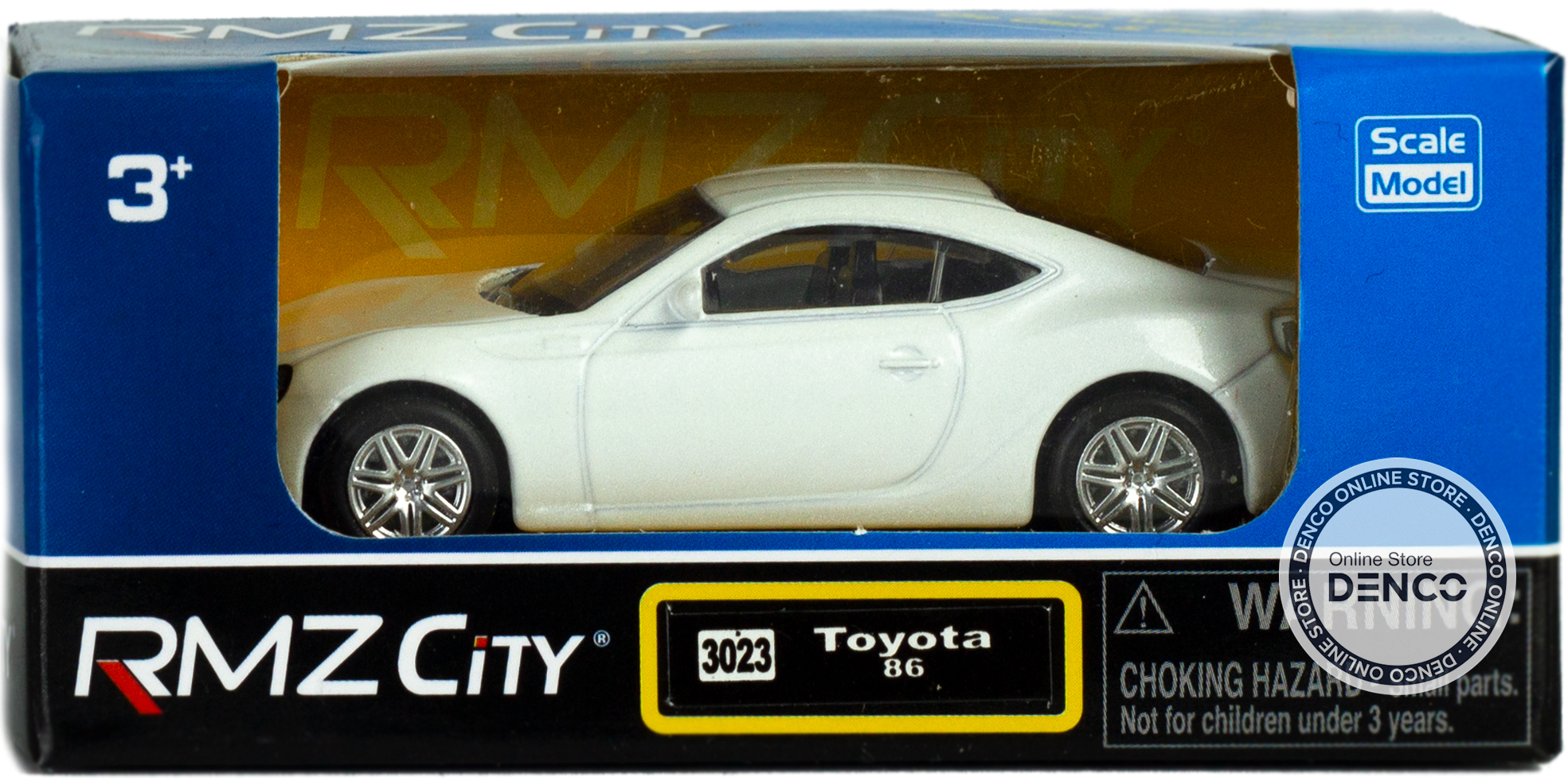 Металлическая машинка RMZ City 1:64 «Toyota 86 Uni-Fortune» 344023 / Белый