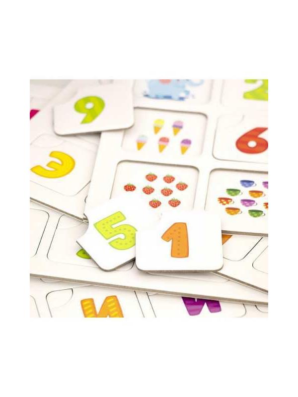 Лото-пазл. IQ. Счёт и алфавит