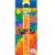 Карандаши цветные двусторонние, пластиковые 24 цвета, длина 177мм, картон.упаковке