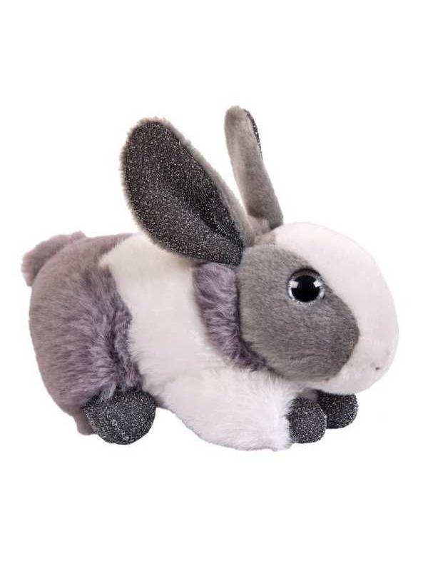 Мягкая игрушка ABtoys Домашние любимцы Кролик серый, 15 см игрушка мягкая